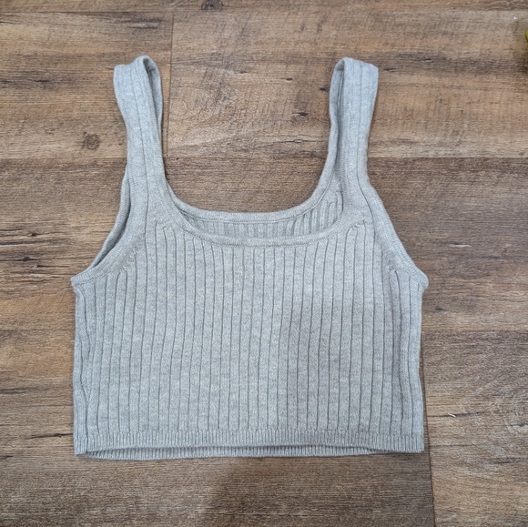 Wilfred Manila Tank in Heather Light Grey - Picture 4 of 5
